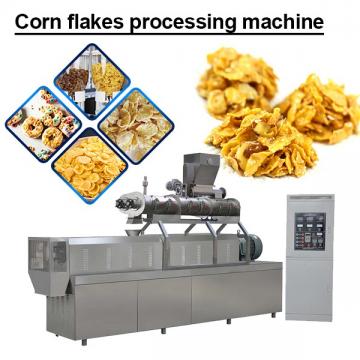 240KW Stainless Steel Corn Flakes Processing Machine With 120kg/h-400kg/h Production Capacity