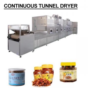 Low Noise Stainless Steel Continuous Tunnel Dryer With Convenient To Clean