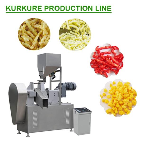 80kw CE Certification Kurkure Production Line With 100-200kg/h Capacity #1 image