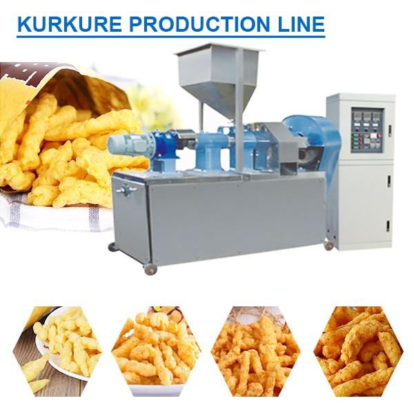 Lowest Price 380V Kurkure Production Line With 150kg/Hr Yield #1 image