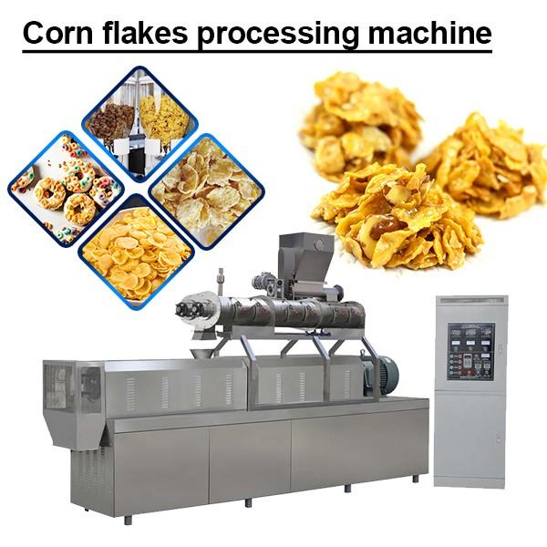 240KW Stainless Steel Corn Flakes Processing Machine With 120kg/h-400kg/h Production Capacity #1 image