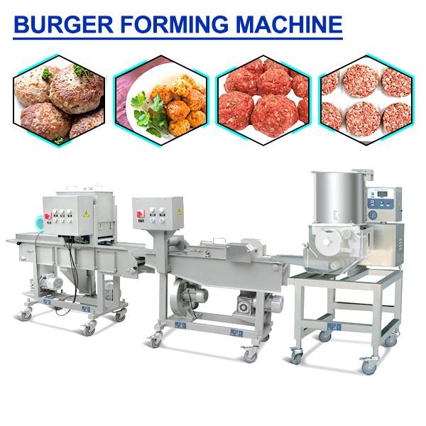 HACCP Certificate Stainless Steel Patty Forming Machine With 200-600kg/h Capacity #1 image