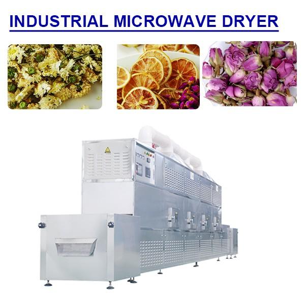 PLC System Stainless Steel Food Grade industrial microwave dryer，industrial microwave systems #1 image