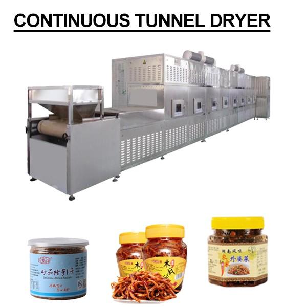 Low Noise Stainless Steel Continuous Tunnel Dryer With Convenient To Clean #1 image